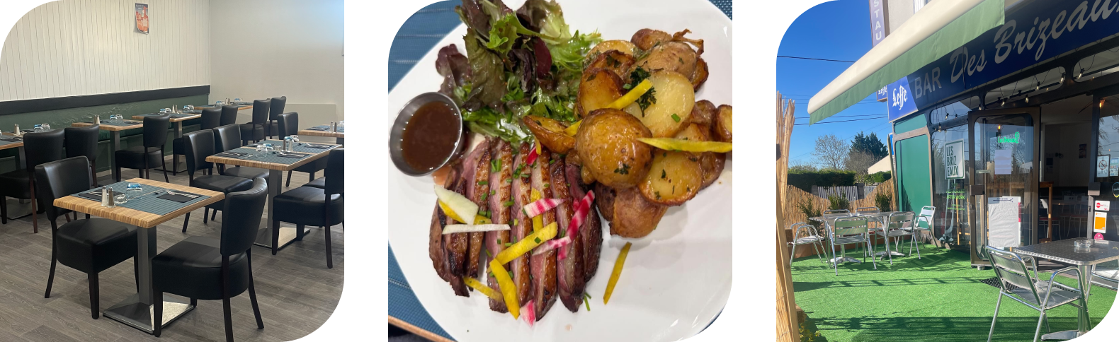 Les Brizeaux - restaurant niort - restaurant BESSINES - top resto NIORT